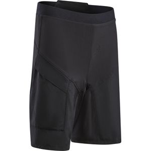 Mountainbikeshort voor kinderen 500 zwart