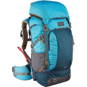 Backpack dames travel 500 50 liter blauw