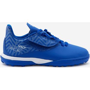 Voetbalschoenen kind viralto i tf easy klittenband blauw