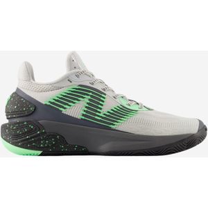 Basketbalschoenen two wxy voor volwassenen grijs/groen