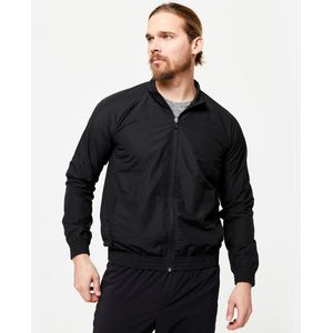 Ademend basic fitnessvest voor heren zwart