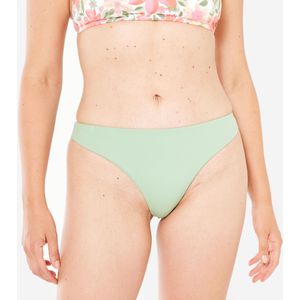 Surfbikinibroekje voor dames mini kaki