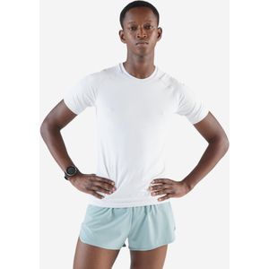T-shirt run 500 comfort heren wit