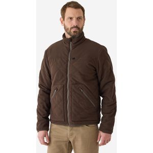 Gewatteerde jas 500 bruin