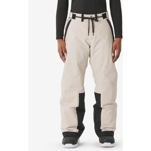 Ski- en snowboardbroek snb 500 heren beige