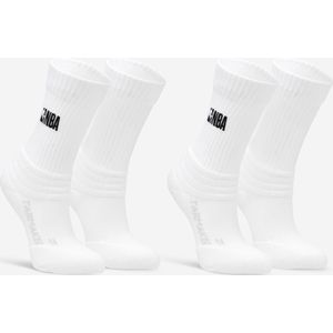 Basketbalsokken voor kinderen so900 2 paar wit