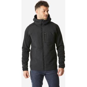 Hybride hoodie nh500 voor heren zwart