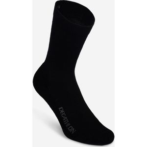 Fietssokken 500 winter zwart