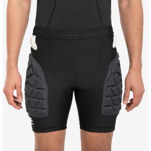 Beschermende rugbyondershort voor heren r500 decathlon | canterbury zwart