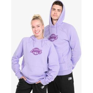 La lakers basketbal hoodie heren/dames nba 900 paars