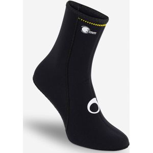 Duiklaarzen neopreen 3 mm zwart