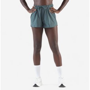 Hardloopshort run 500 dry dames donkergroen