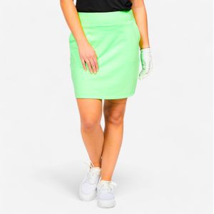 Shortrokje voor golf voor dames ww 500 fluogroen
