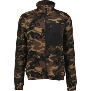 Camouflage fleece jas 500
