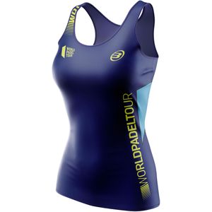 Padeltop dames bullpadel yari blauw
