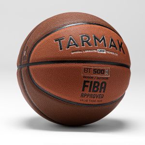 Basketbal bt500 grip maat 7 bruin oranje
