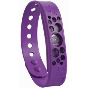 Muggenarmband no mosquito paars