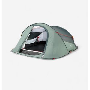 Kampeertent voor 3 personen 2 seconds groen
