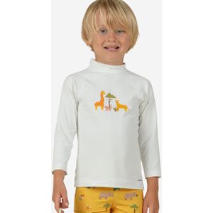 Uv-shirt peuters/kleuters lange mouwen savanneprint