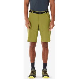 Lange wandelshort voor heren mh500 kaki