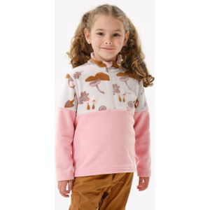 Wandelfleece mh500 1/2 rits kinderen 2-6 jaar