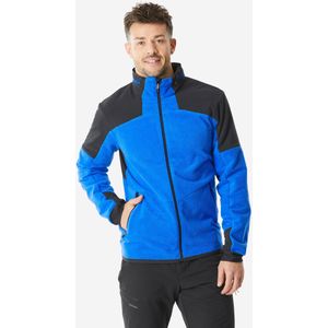 Warme wandelfleece voor heren mh500 mountain blauw