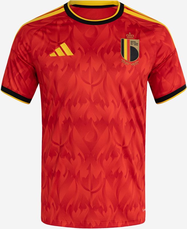 Adidas - Belgium 26/27 - Replica Thuis T-shirt - Met Korte Mouwen