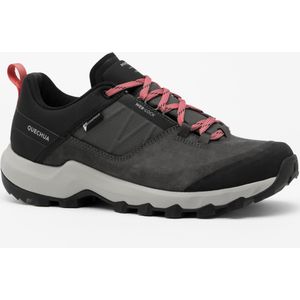 Waterdichte schoenen voor bergwandelen dames mh500 grijs
