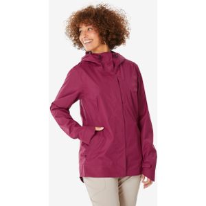Waterdichte wandeljas nh500 voor dames paars