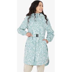 Lange regenjas voor wandelen dames raincut long