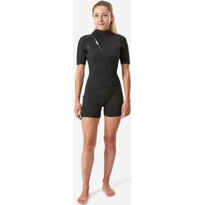 Shorty - Neopreen - 2 mm - Dames - Easy Diagonale Frontzip