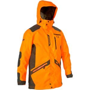 Stevige en waterdichte jas supertrack 900 fluo-oranje