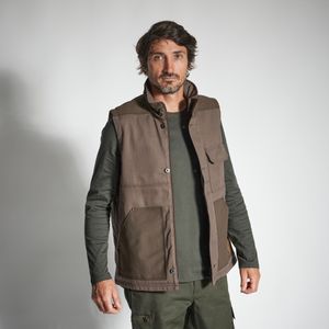 Stevig jachtgilet 500 bruin