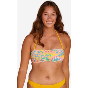 Bikinitop voor dames lori flowy geel