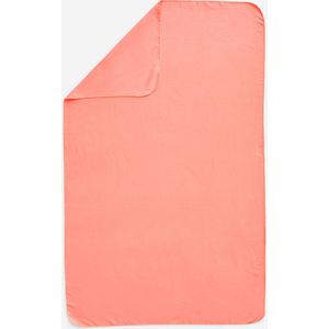 Microvezel handdoek koraal maat l 80 x 130 cm
