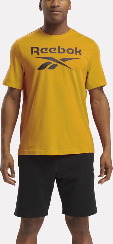 Reebok - T-shirt - Katoen - Ronde Hals - Logo