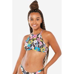 Bikinitop voor surfen dames high-neck andrea multicolor