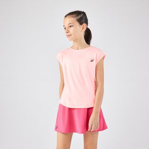 Tennisshirt voor meisjes tts500 roze