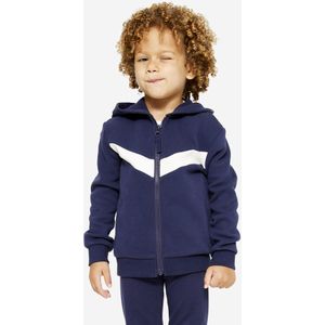 Vest voor kinderen blauw/beige