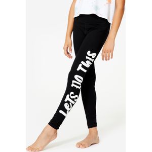 Meisjeslegging voor moderne dans hoge taille