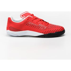 Zaalvoetbalschoenen kind ginka 500 rood