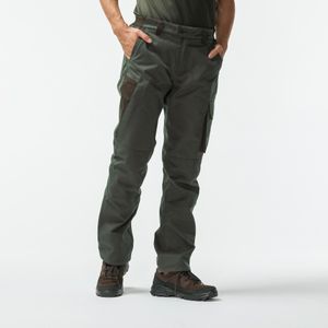 Warme waterdichte outdoor broek 500 groen