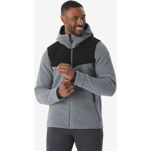 Warme wandelfleece nh500 voor heren grijs