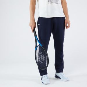 Tennisbroek voor heren soft marineblauw