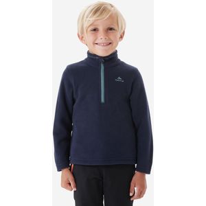 Wandelfleece mh100 marineblauw kinderen 2-6 jaar