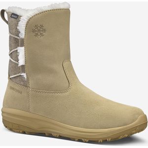 Warme waterdichte snowboots voor dames sh500 leer