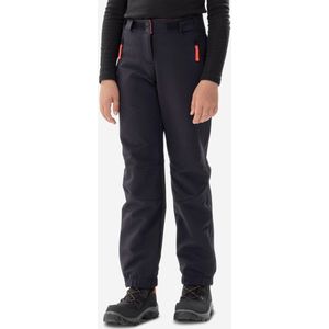 Warme softshell broek voor wandelen sh500 mountain kinderen 7-15 jaar