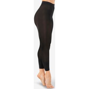 Balletmaillot zonder voet voor dames zwart