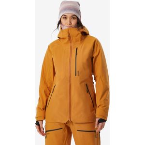 Warme en ademende ski-jas dames fr 500 camel