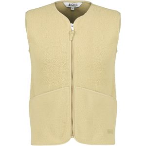 Fleecevest dames baby sherpa mouwloos